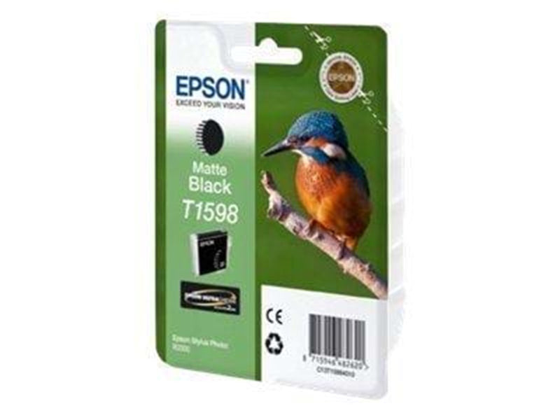 Epson T1598 Ink Cartridge - Matt Black - Tintenpatrone Matt Schwarz