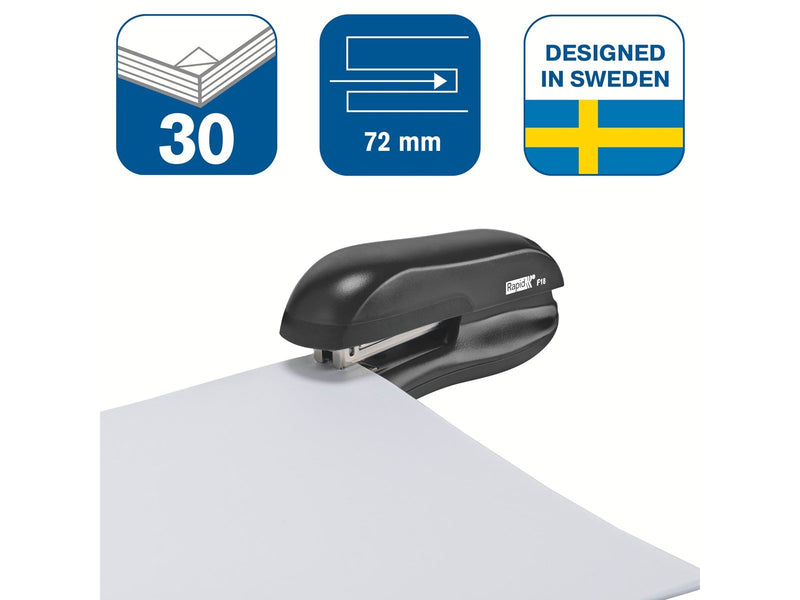 Rapid  Büroheftgerät F18 Schwarz