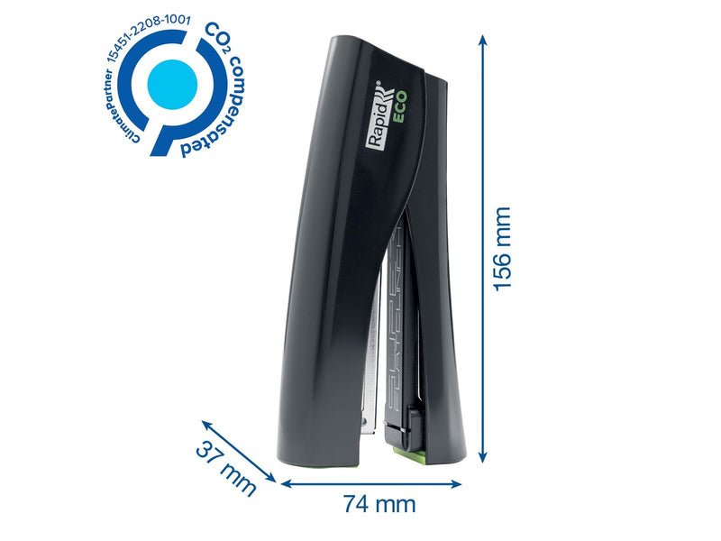 Rapid ECO StandUp Heftgerät, Schwarz