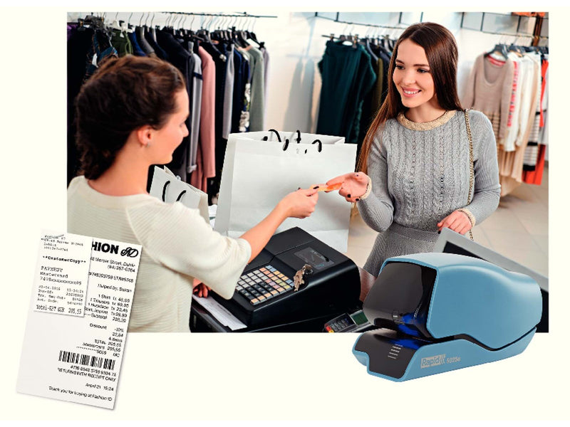 Rapid  Supreme Elektroheftgerät 5025e kontaktlos Blau