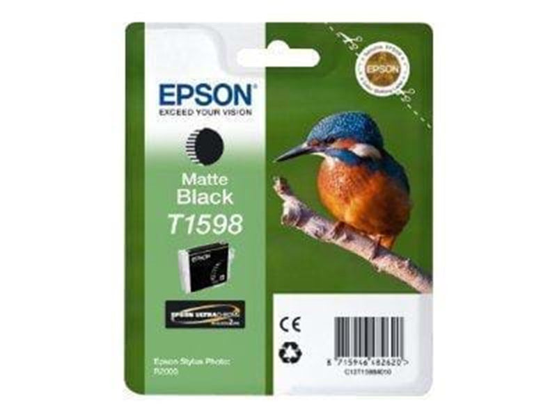 Epson T1598 Ink Cartridge - Matt Black - Tintenpatrone Matt Schwarz