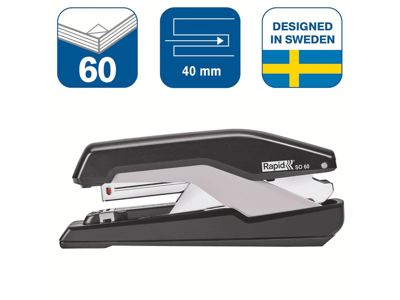 Rapid  Supreme Omnipress® Heftgerät SO60 Schwarz