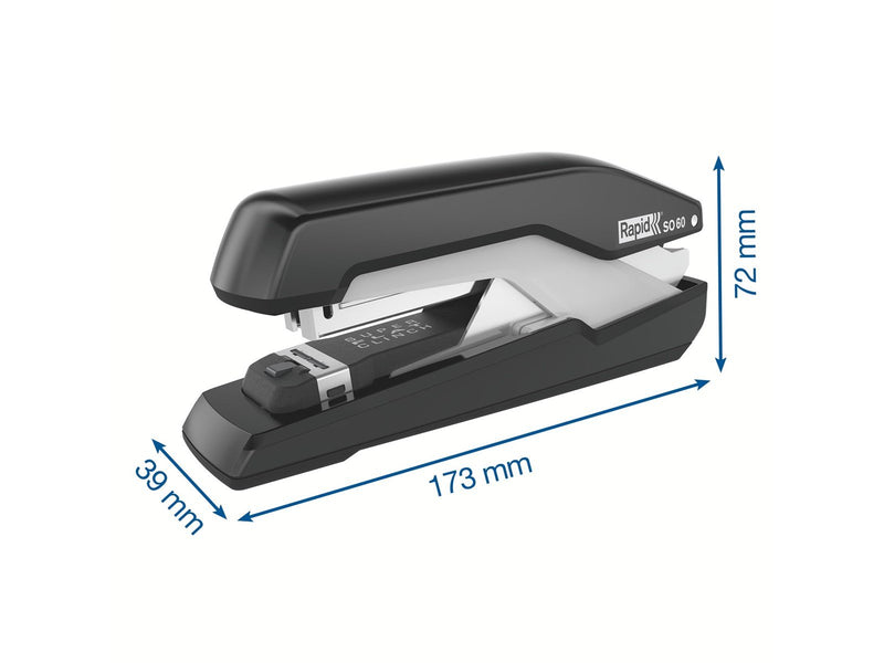 Rapid  Supreme Omnipress® Heftgerät SO60 Schwarz