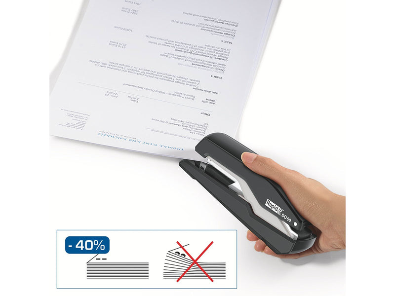 Rapid  Supreme Omnipress® Heftgerät SO60 Schwarz