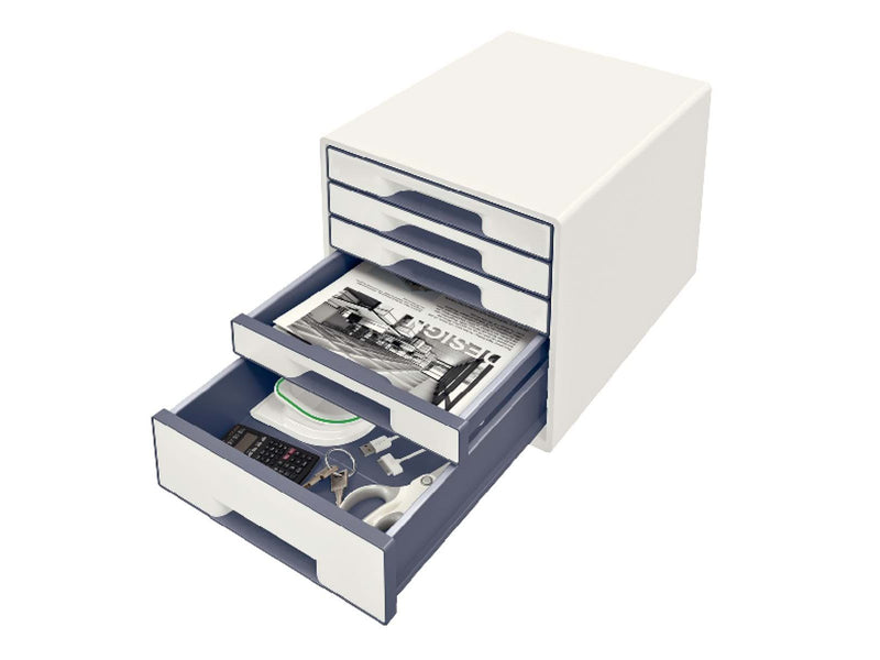 Leitz  WOW CUBE Schubladenbox Weiß