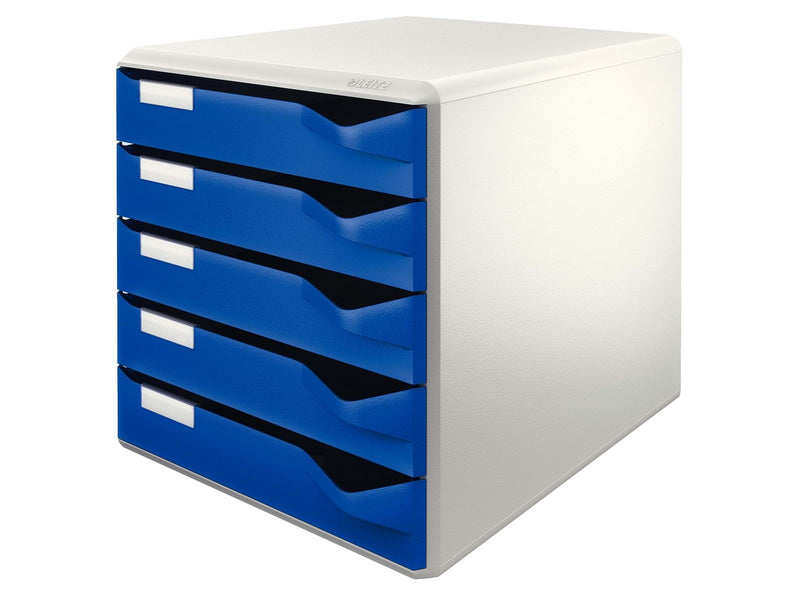 Leitz  Postset mit Schubladen Blau