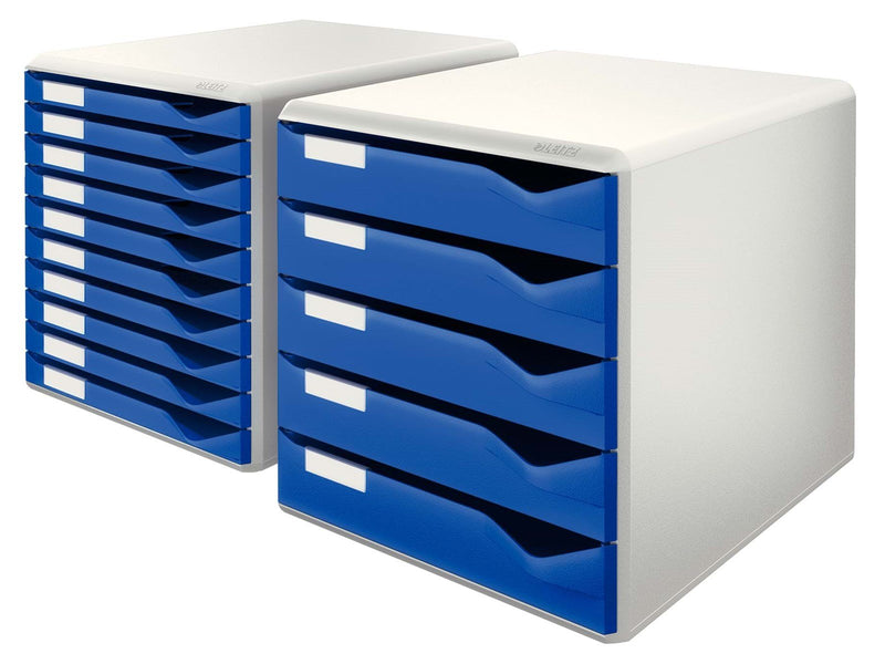 Leitz  Postset mit Schubladen Blau