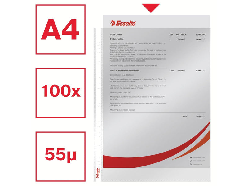 Esselte Prospekthülle Standard