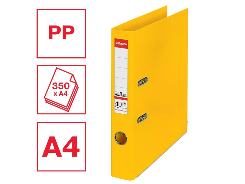 Esselte  No.1 Plastik-Ordner Gelb