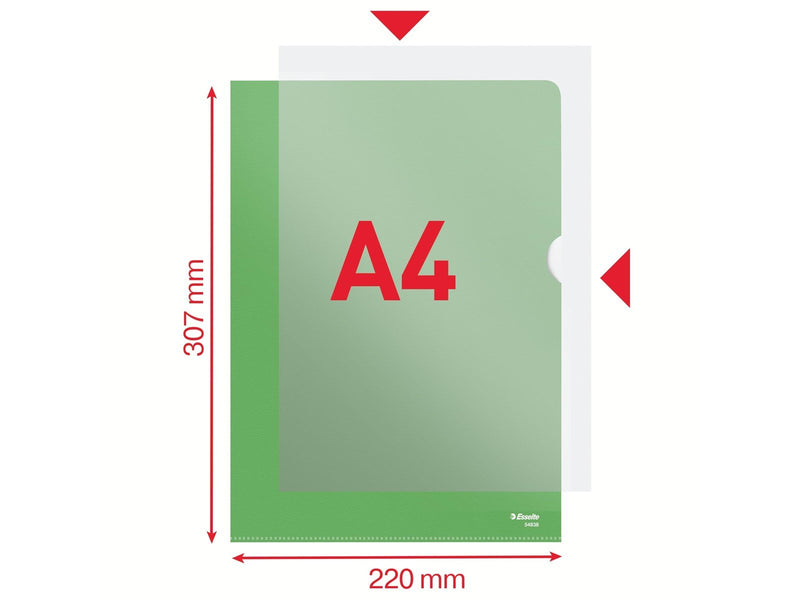 Esselte  Sichthülle Standard Plus Grün
