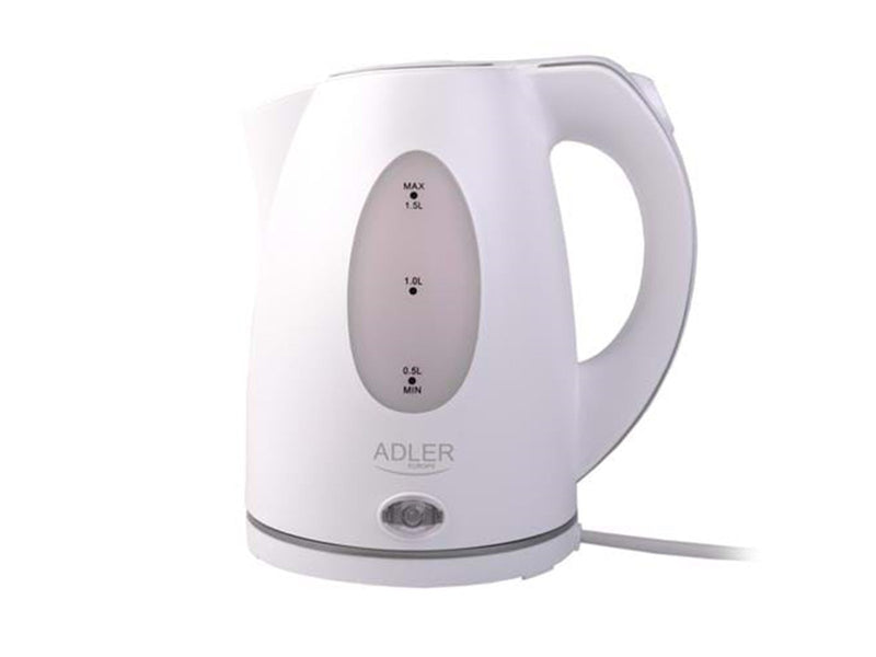 Adler Wasserkocher Electric Kettle - Weiß - 2000 W