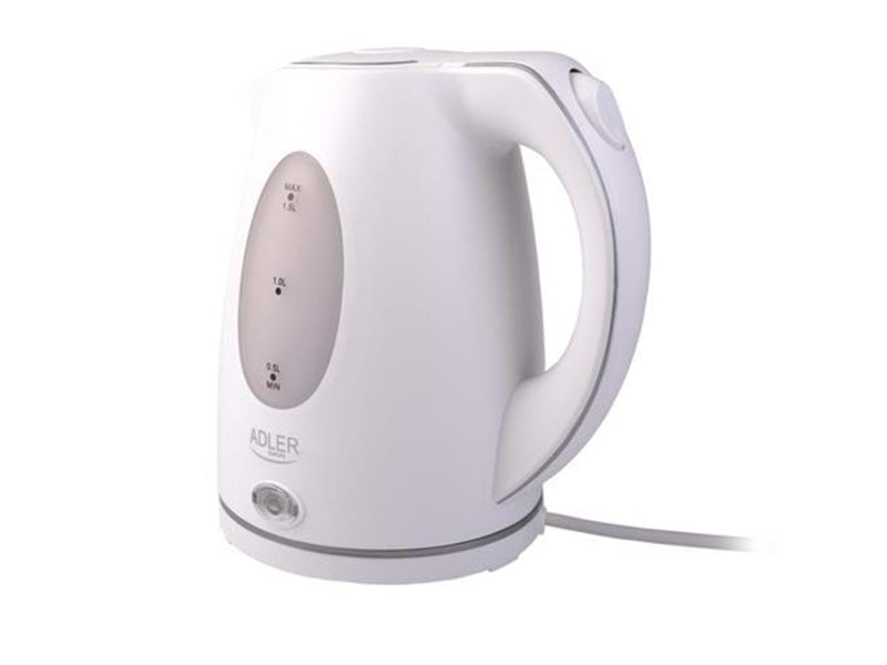 Adler Wasserkocher Electric Kettle - Weiß - 2000 W