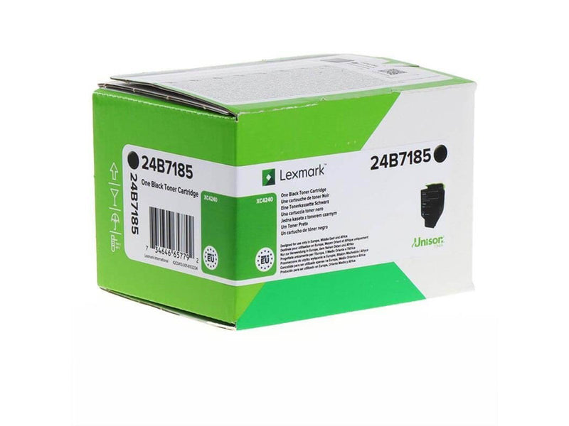 Lexmark 24B7161 toner cartridge Black 9.000pages - Tonerpatrone Schwarz