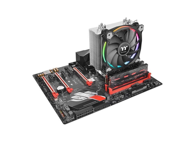 Thermaltake Riing Silent 12 RGB Sync Edition - CPU-Luftkühler - Max 22 dBA