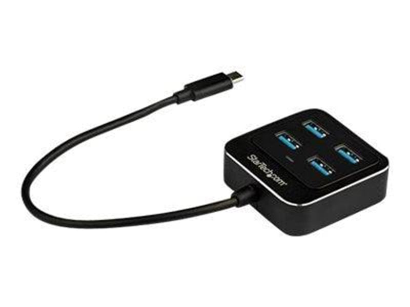 StarTech.com USB-C Hub 4-Port USB-Hubs - USB 3.2 - 4 - Schwarz