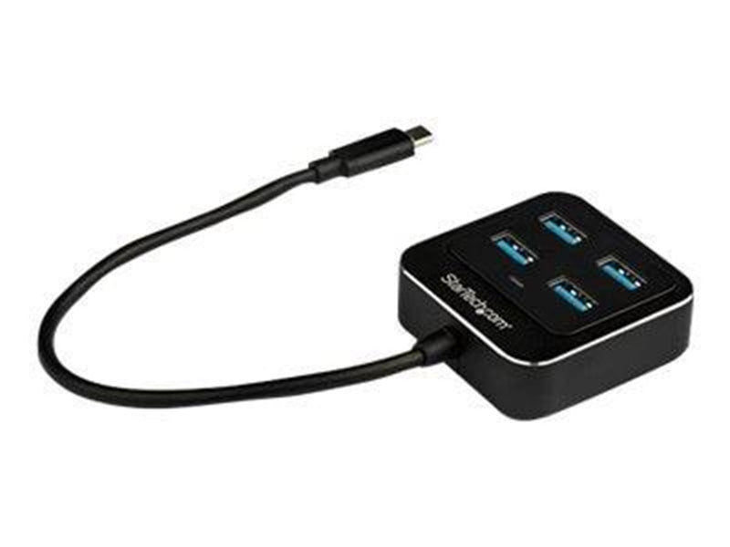 StarTech.com USB-C Hub 4-Port USB-Hubs - USB 3.2 - 4 - Schwarz