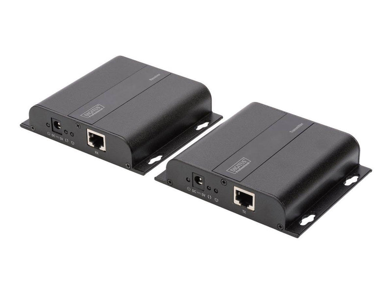DIGITUS Professional DS-55122 4K HDMI Extender via CAT / IP (Set) Up to 120 meter