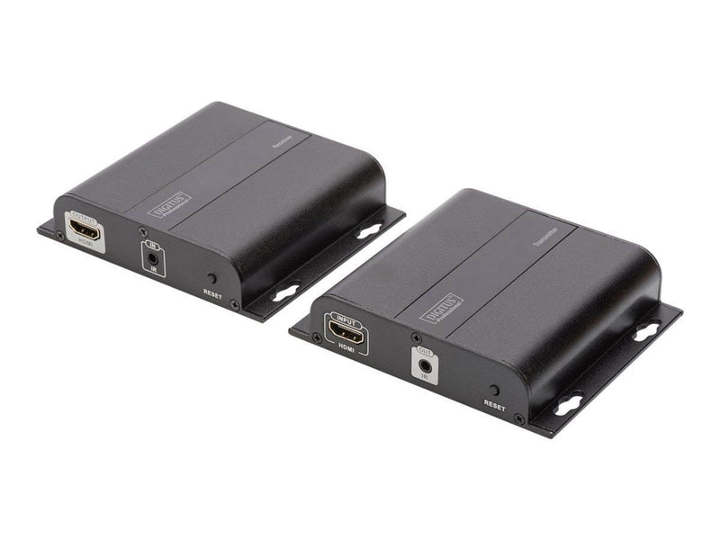 DIGITUS Professional DS-55122 4K HDMI Extender via CAT / IP (Set) Up to 120 meter