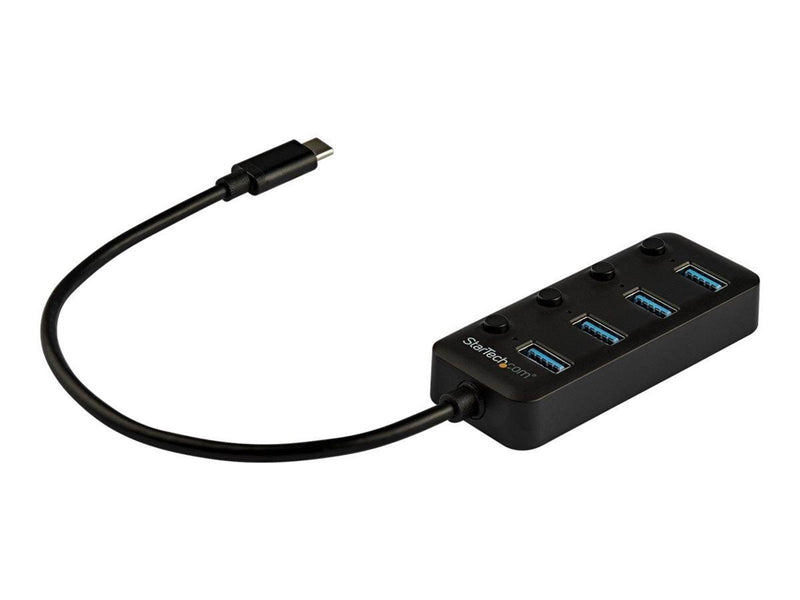 StarTech.com USB-C Hub 4-Port USB-Hubs - USB 3.2 - 4 - Schwarz