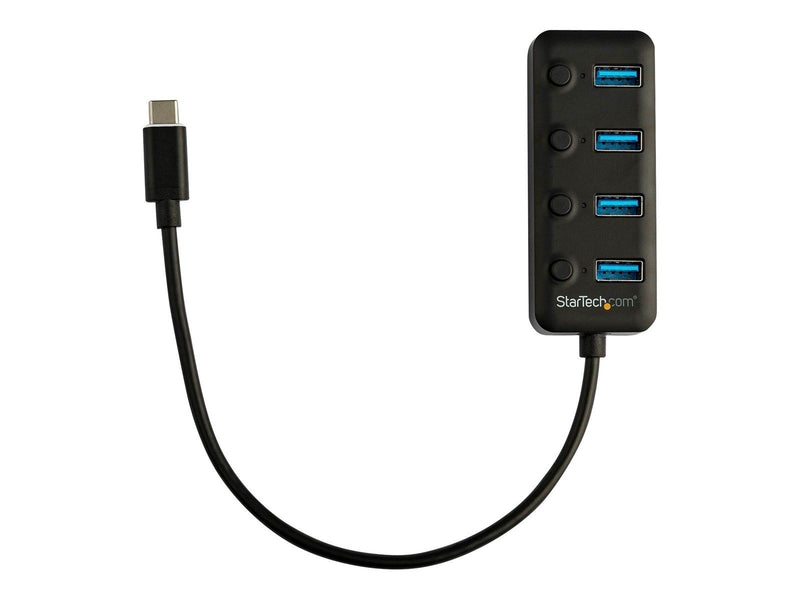 StarTech.com USB-C Hub 4-Port USB-Hubs - USB 3.2 - 4 - Schwarz