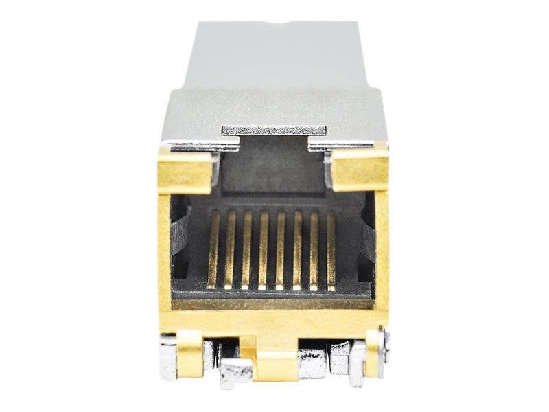 StarTech.com SFP10GBTST MSA Uncoded SFP+ Module - 10GBASE-T - SFP to RJ45 Cat6/Cat5e - 10GE Gigabit Ethernet SFP+ - RJ-45 30m