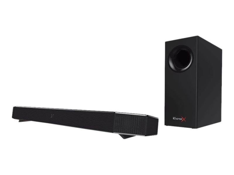Creative Sound BlasterX Katana - 2.0 PC-Lautsprecher - Schwarz