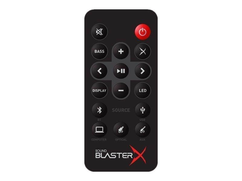 Creative Sound BlasterX Katana - 2.0 PC-Lautsprecher - Schwarz