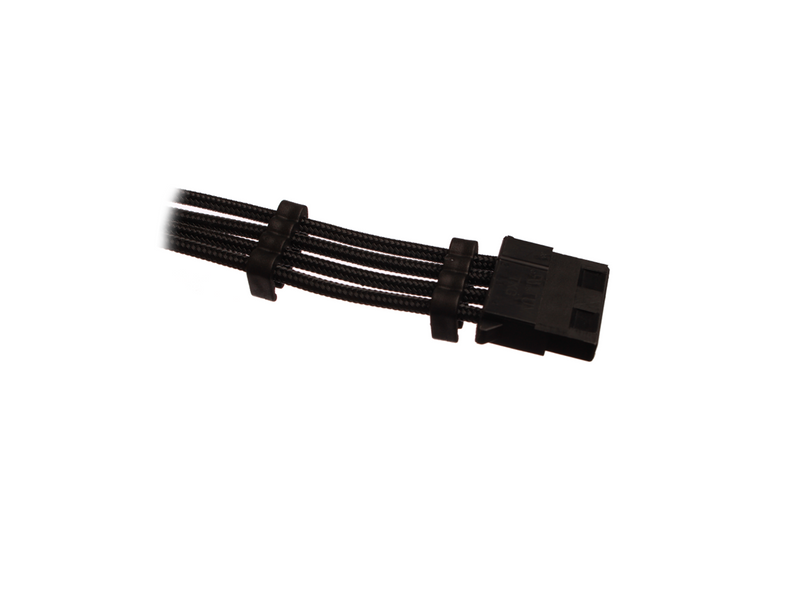 DUTZO Sleeved 4-pins Molex Cable - Black