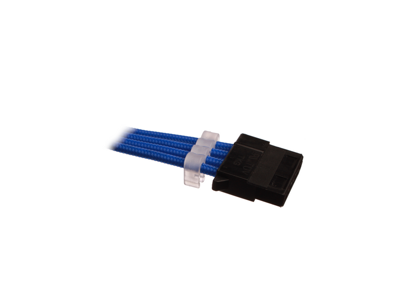 DUTZO Sleeved 4-pins Molex Cable - Blue