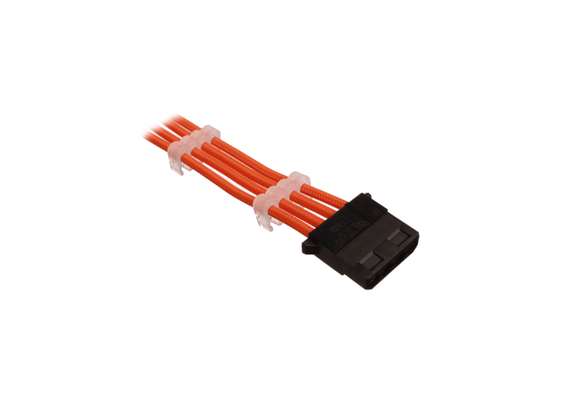 DUTZO Sleeved 4-pins Molex Cable - Orange