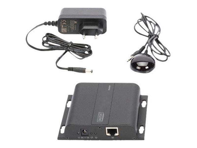 DIGITUS Professional 4K HDMI Extender via CAT / IP (1-Pack Receiver Unit) Up to 120 meters