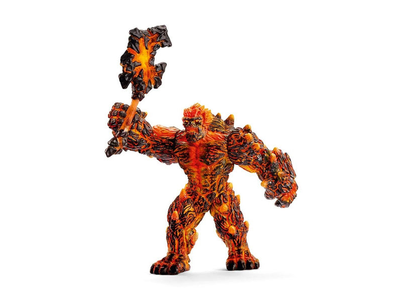 Schleich Lava golem with weapon