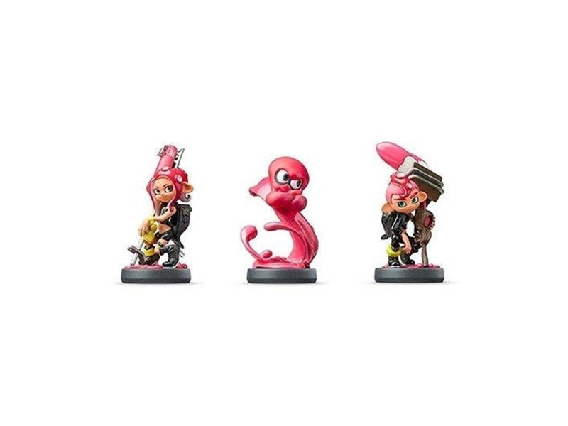 Nintendo Amiibo Octoling Girl - Boy - Octopus - 3 in 1