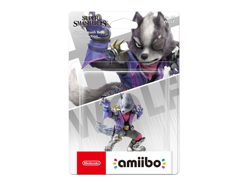 Nintendo Amiibo Wolf no. 63 (Super Smash Bros. Collection)