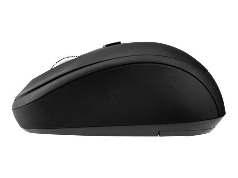 V7 MW100-1E - mouse - 2.4 GHz - black - Maus (Schwarz)