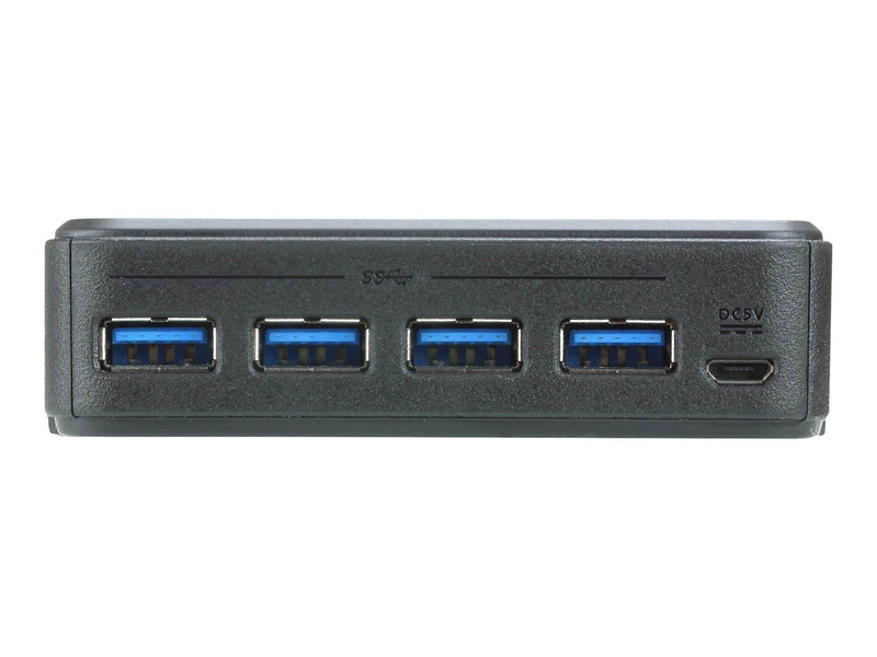 ATEN US234 - 2 x 4 USB 3.2 Gen1 Peripheral Sharing Switch USB-Hubs - 4 - Grau