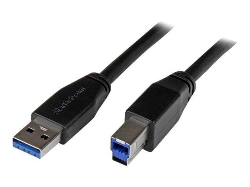 StarTech.com 30ft Active USB 3.0 USB-A to USB-B Cable - M/M - USB 3.1 Gen 1 - USB cable - 10 m