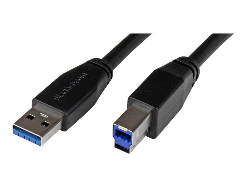 StarTech.com 30ft Active USB 3.0 USB-A to USB-B Cable - M/M - USB 3.1 Gen 1 - USB cable - 10 m