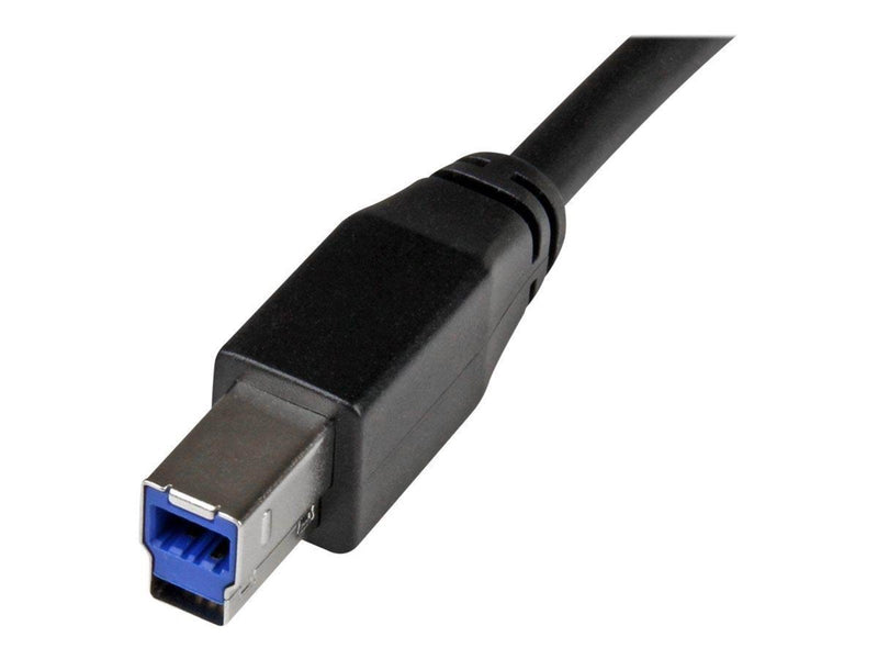 StarTech.com 30ft Active USB 3.0 USB-A to USB-B Cable - M/M - USB 3.1 Gen 1 - USB cable - 10 m