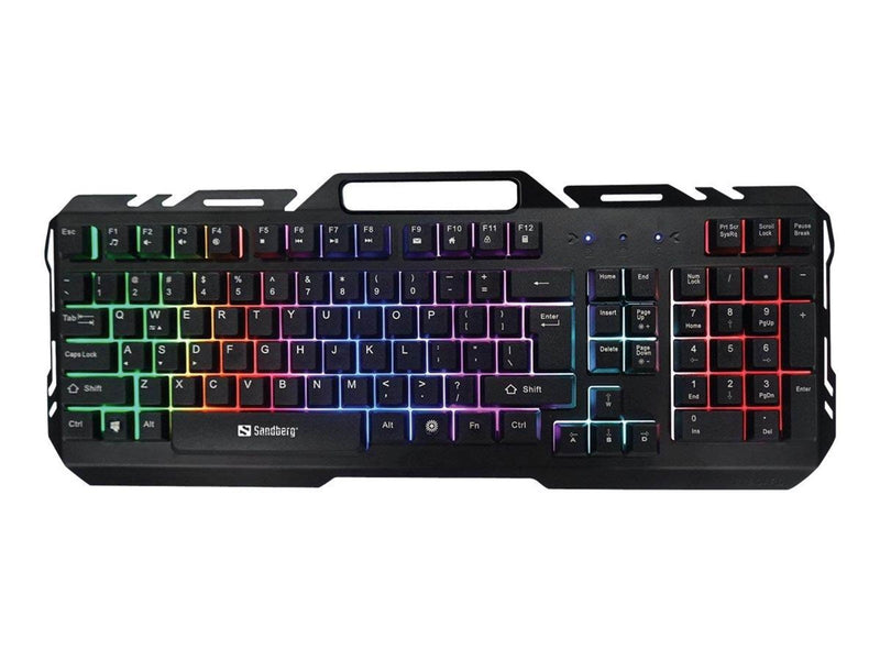 Sandberg IronStorm Keyboard UK - Tastaturen - Englisch - UK - Schwarz
