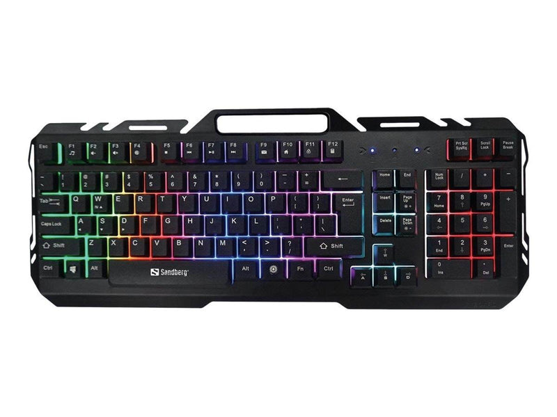 Sandberg IronStorm Keyboard UK - Tastaturen - Englisch - UK - Schwarz