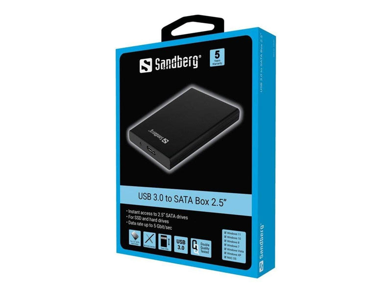 Sandberg USB 3.0 to 2.5" SATA Enclosure