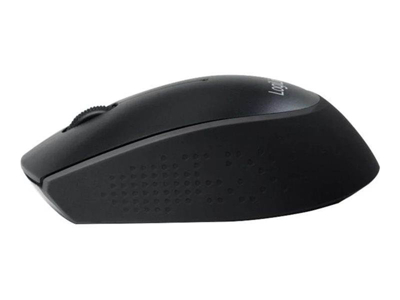 LogiLink Tastatur Maus Kombination Funk 2.4 GHz sc - Tastatur & Maus Set - Deutsch - Schwarz