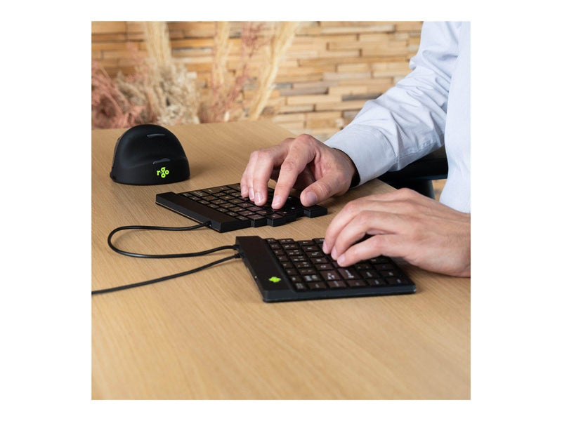 R-Go Tools R-Go Split Ergonomiske tastatur QWERTZ (DE) sort kablet - Tastaturen - Deutsch - Schwarz