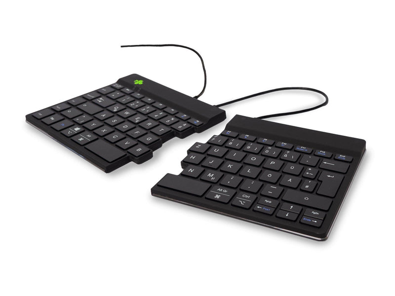 R-Go Tools R-Go Split Ergonomiske tastatur QWERTZ (DE) sort kablet - Tastaturen - Deutsch - Schwarz