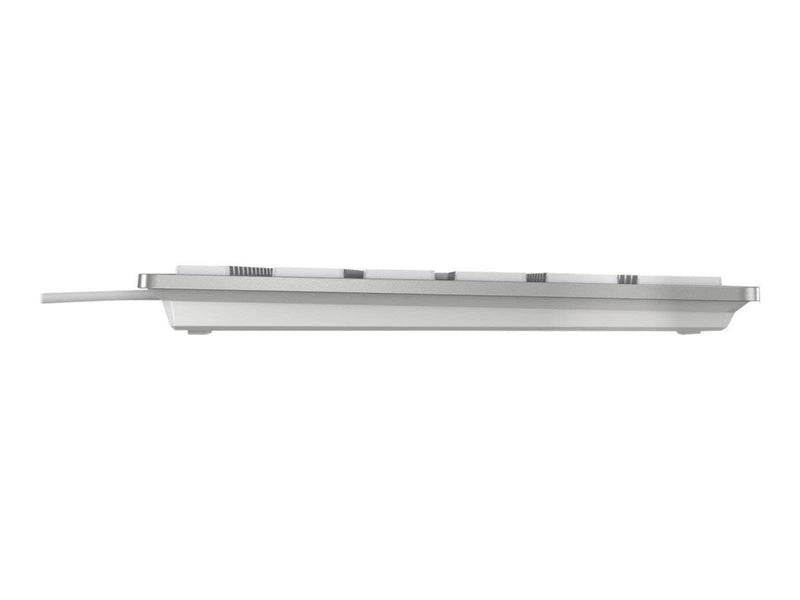 Cherry KC 6000 SLIM - Tastaturen - Englisch - US - Silber