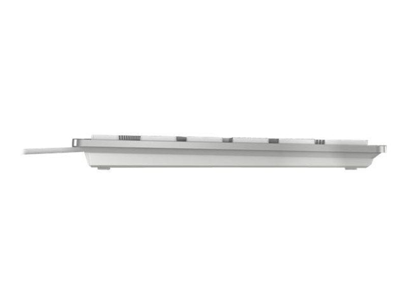 Cherry KC 6000 SLIM - Tastaturen - Englisch - US - Silber
