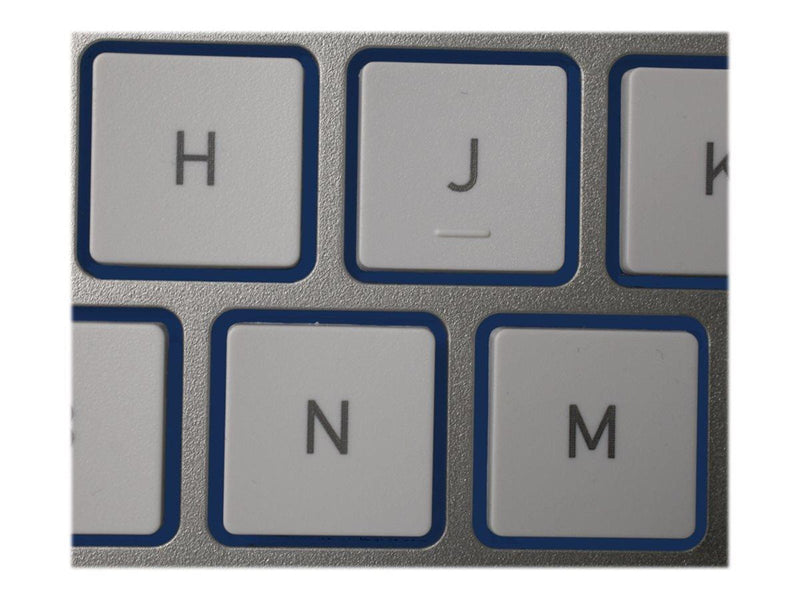 Cherry KC 6000 SLIM - Tastaturen - Englisch - US - Silber