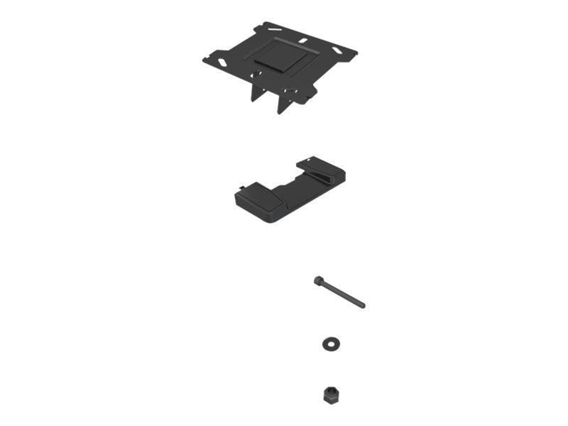 Multibrackets Ceiling Plate with Plastic Cover Black 90 kg