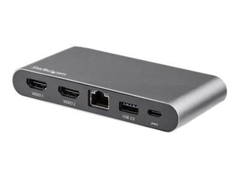 StarTech.com USB-C Multiport Adapter - 2 x 4K HDMI - docking station - 2 x HDMI